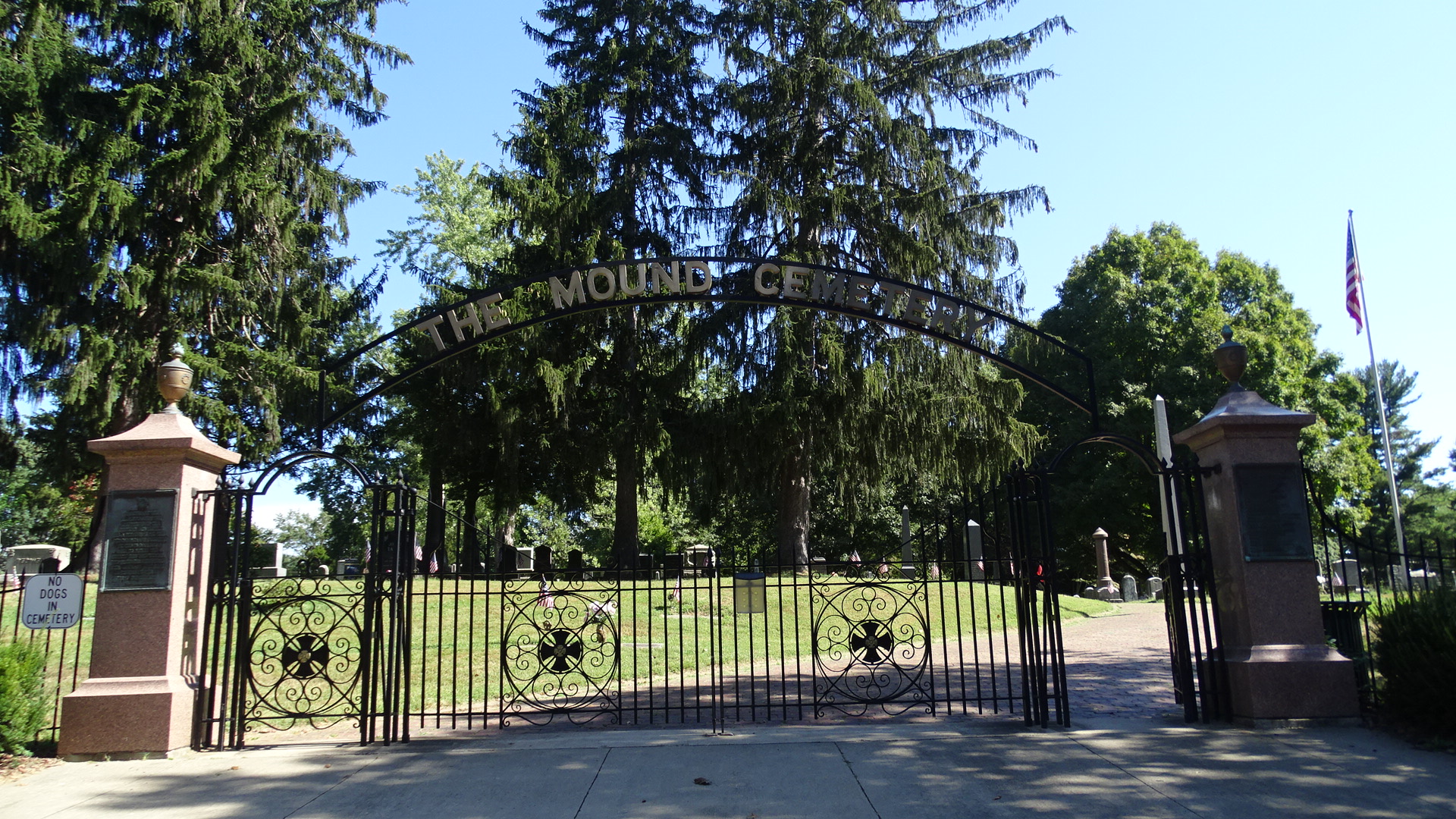 Mound Cemetery Marietta Ohio