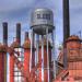 Sloss Furnace water tower.