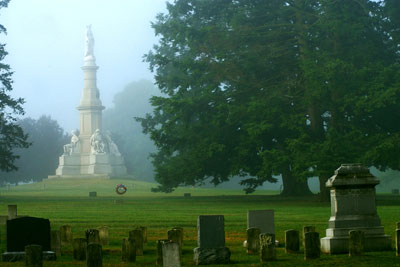 Gettysburg National Cemetery paranormal
