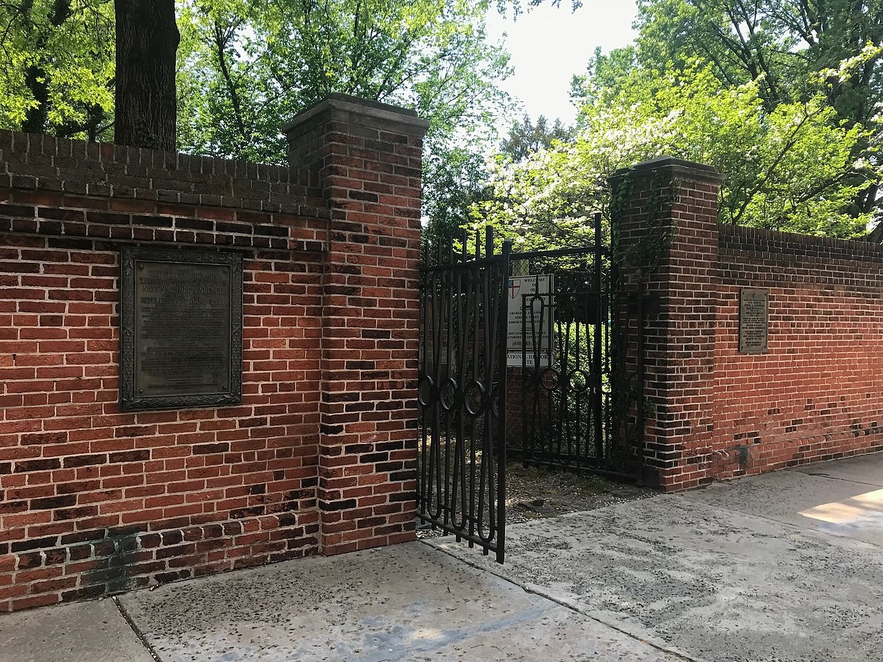 Old St. Paul Cemetery Baltimore
