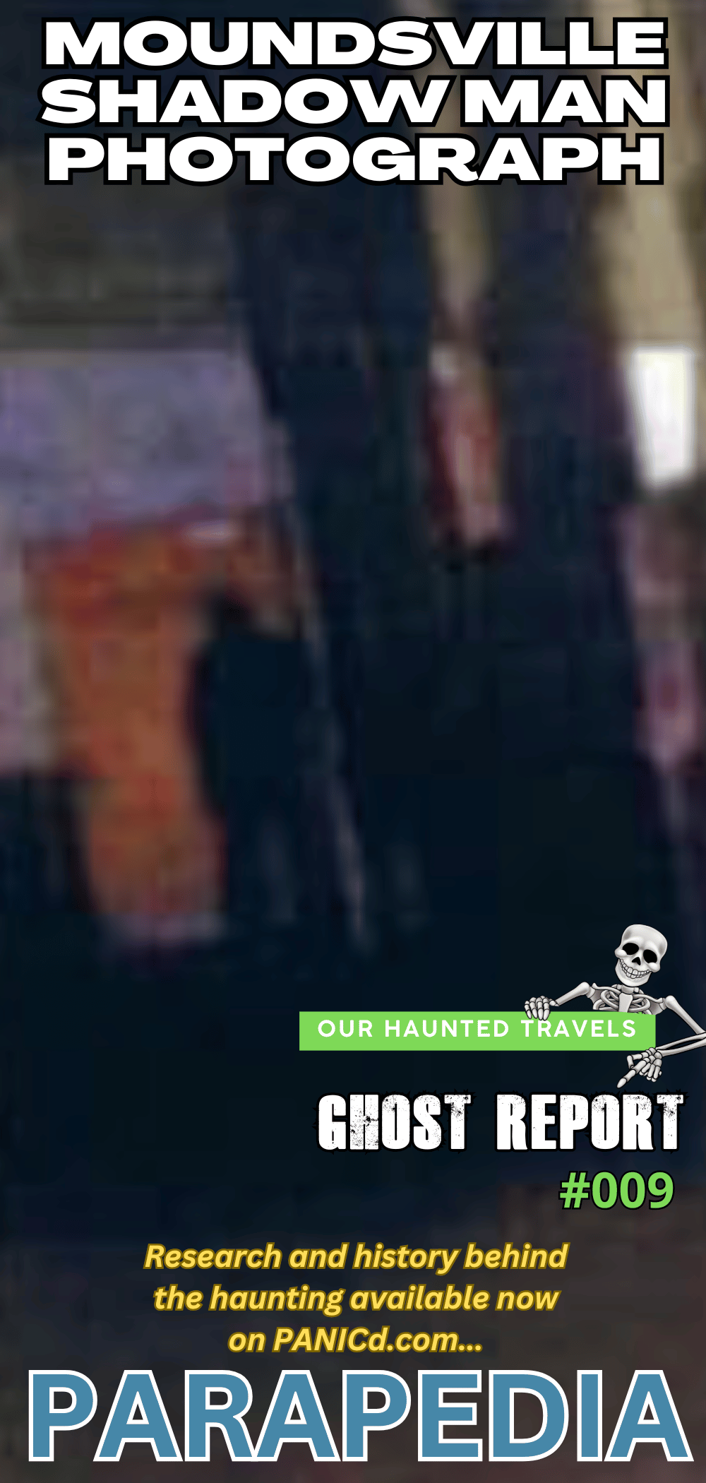 A woman may have captured evidence of the paranormal when she quickly snapped a photograph of the Moundsville Shadow Man.