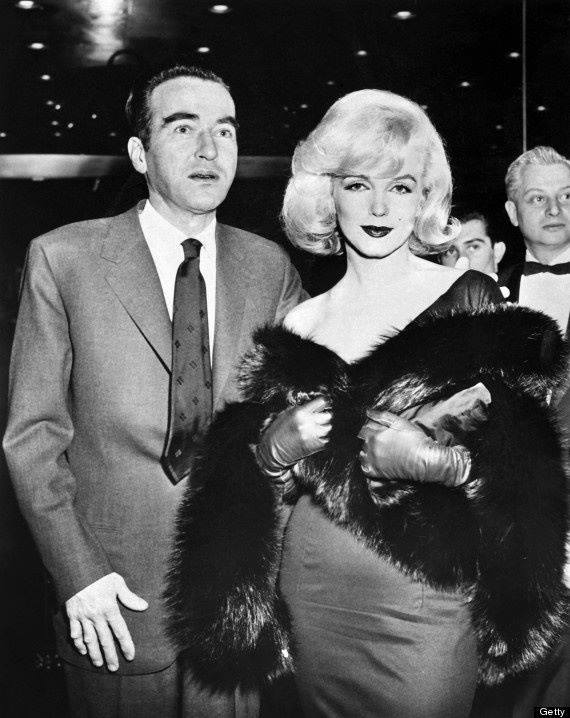 Montgomery Clift and MM at the premier of the Misfits. Monroe looks almost like a doll here. From the book Tragic Hollywood Beautiful Glamorous and Dead: The movie was a box office bomb, in part because it was a little ahead of its time.